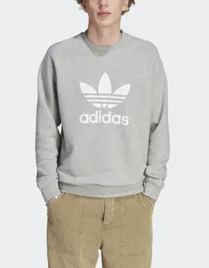 Adidas Sweat-shirt ras-du-cou à logo Trèfle Adicolor Classics