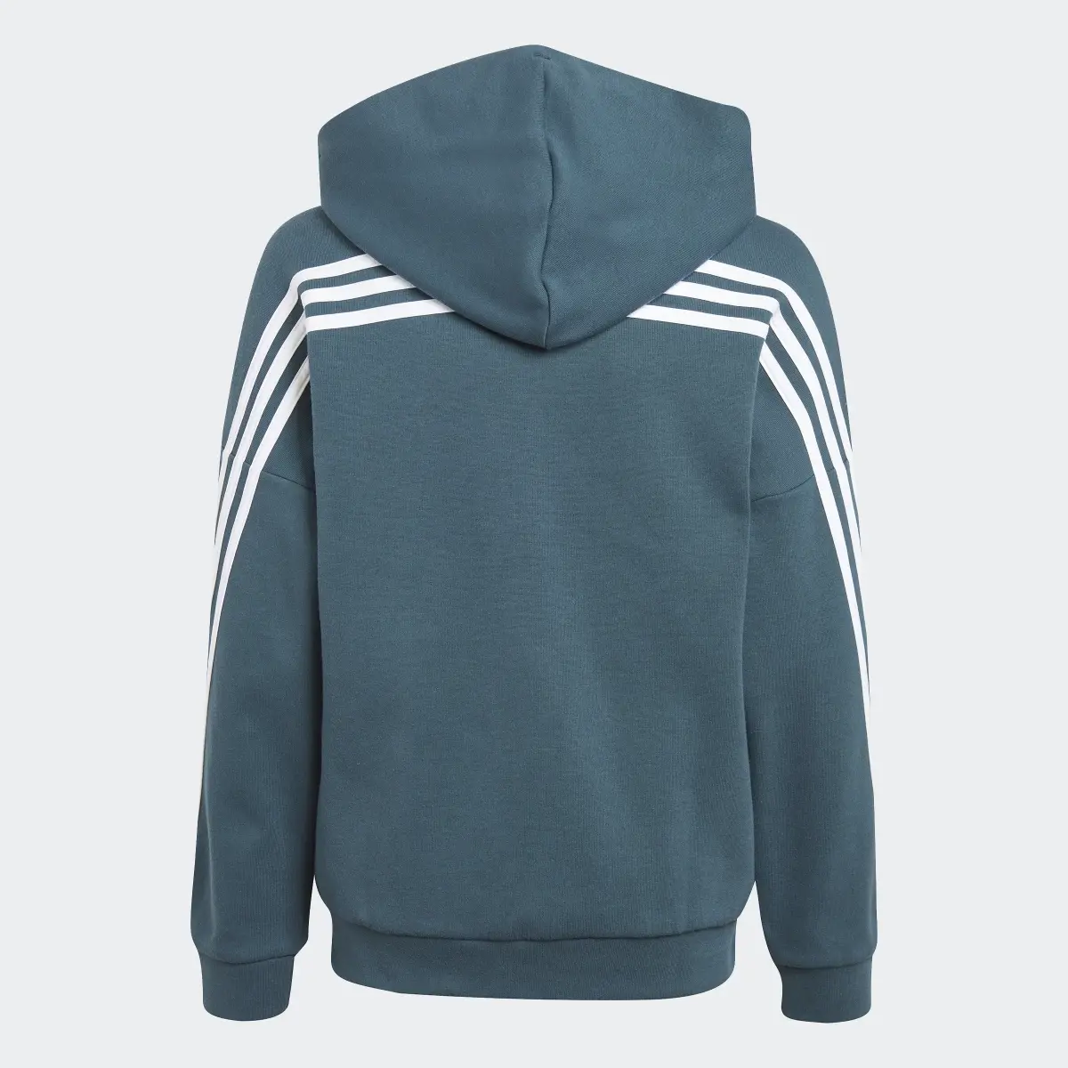 Adidas Future Icons 3-Stripes Full-Zip Hooded Track Top. 2
