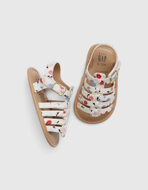 Baby Floral Sandals multi