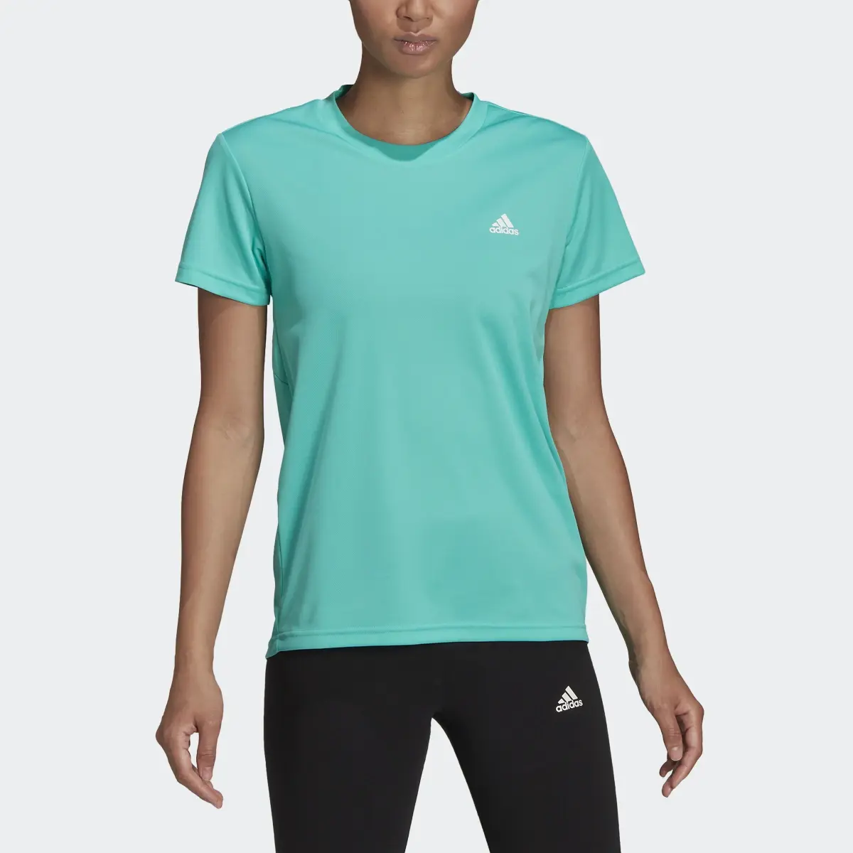 Adidas AEROREADY Designed to Move Sport T-Shirt. 1