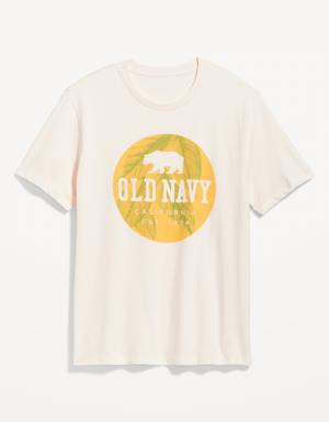 Old Navy Logo-Graphic Crew-Neck T-Shirt for Men white