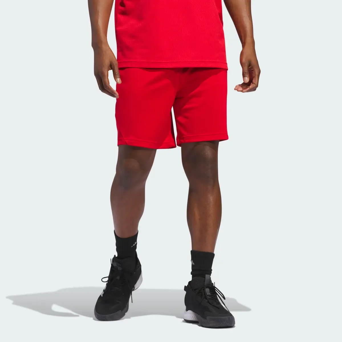 Adidas Legends 3-Stripes Basketball Shorts. 1