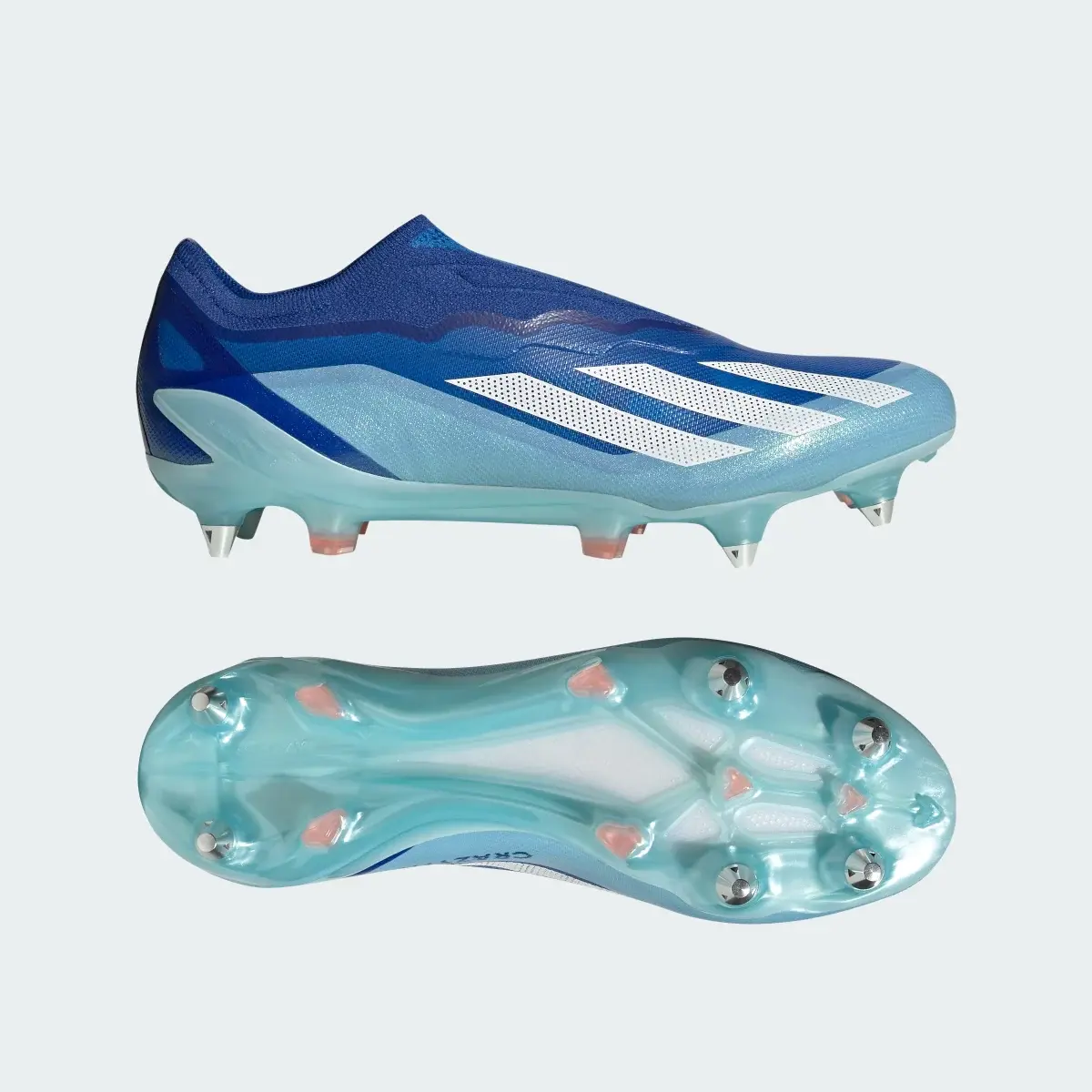 Adidas X Crazyfast.1 Laceless Soft Ground Boots. 1