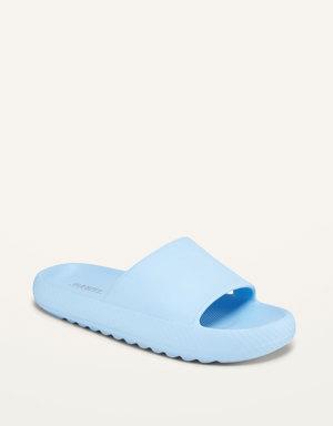 Old Navy EVA Slide Sandals for Women (Partially Plant-Based) blue