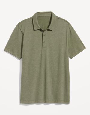 Old Navy Classic Fit Jersey Polo for Men green