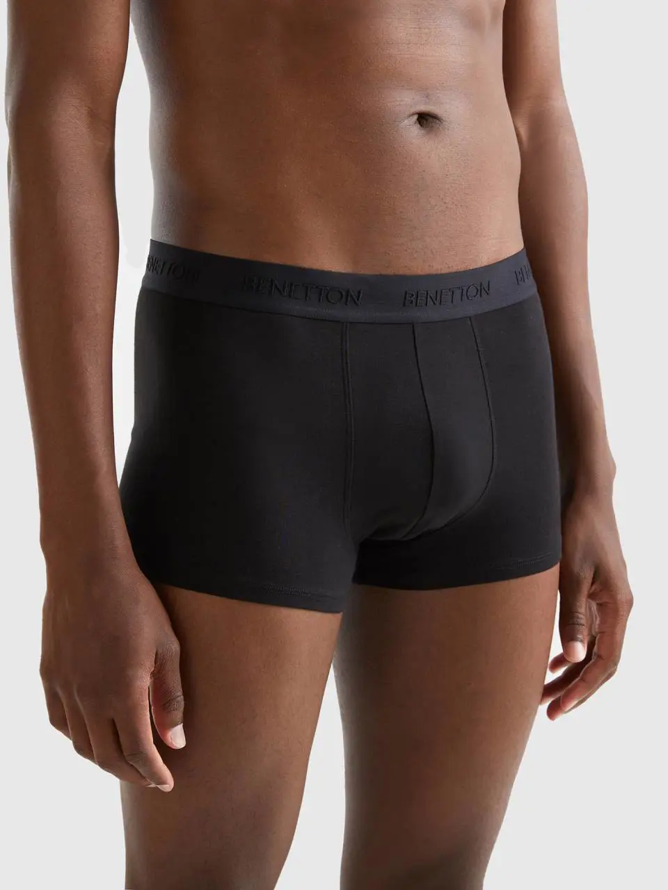 Benetton boxer briefs in lyocell blend. 1