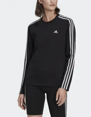 Adidas Maglia Essentials 3-Stripes Long Sleeve