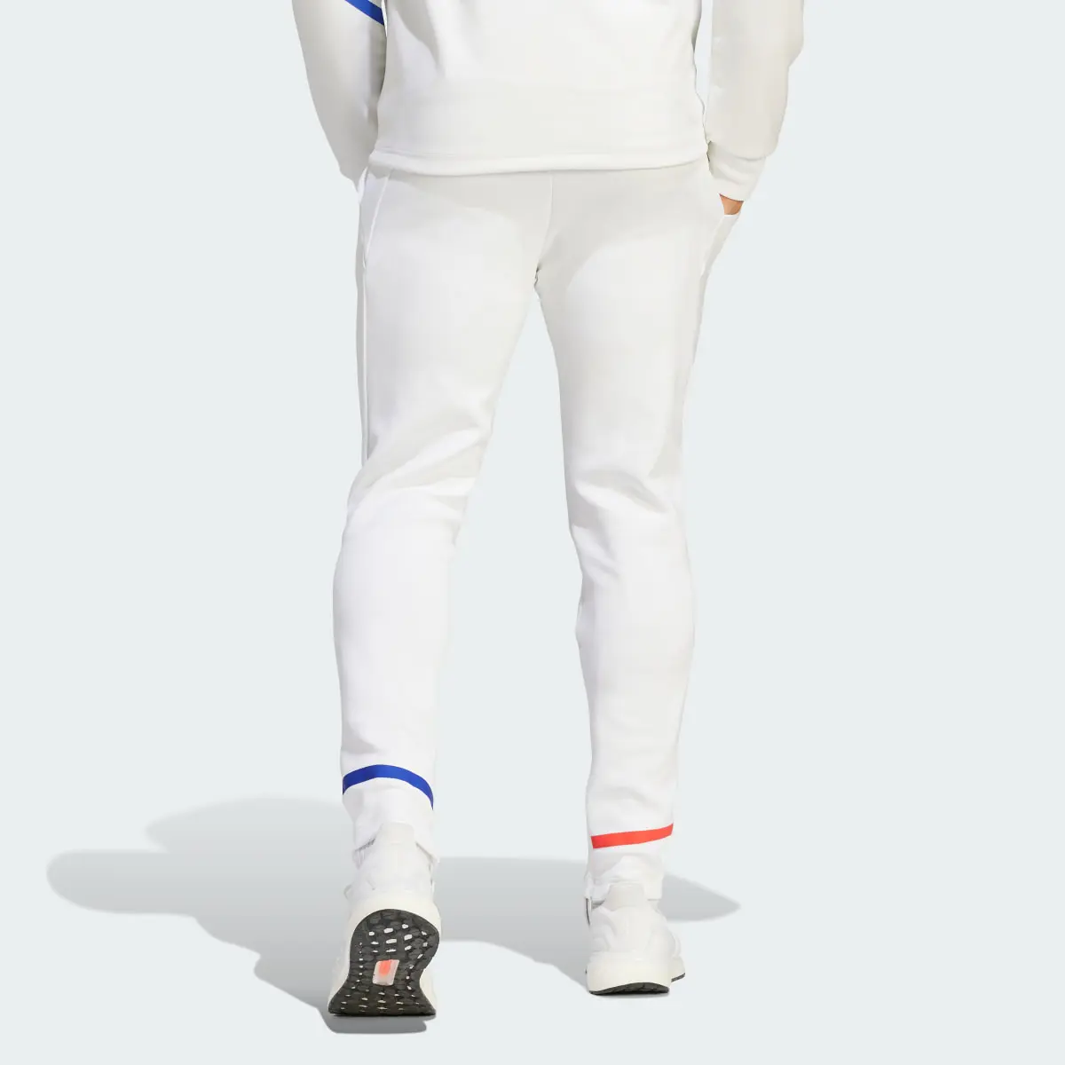 Adidas Olympique Lyonnais Designed for Gameday Tracksuit Bottoms. 2