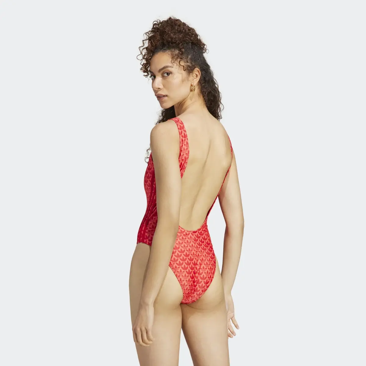 Adidas Originals Monogram 3-Stripes Swimsuit. 3