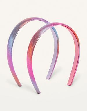 Old Navy Plush Headbands 2-Pack for Kids pink