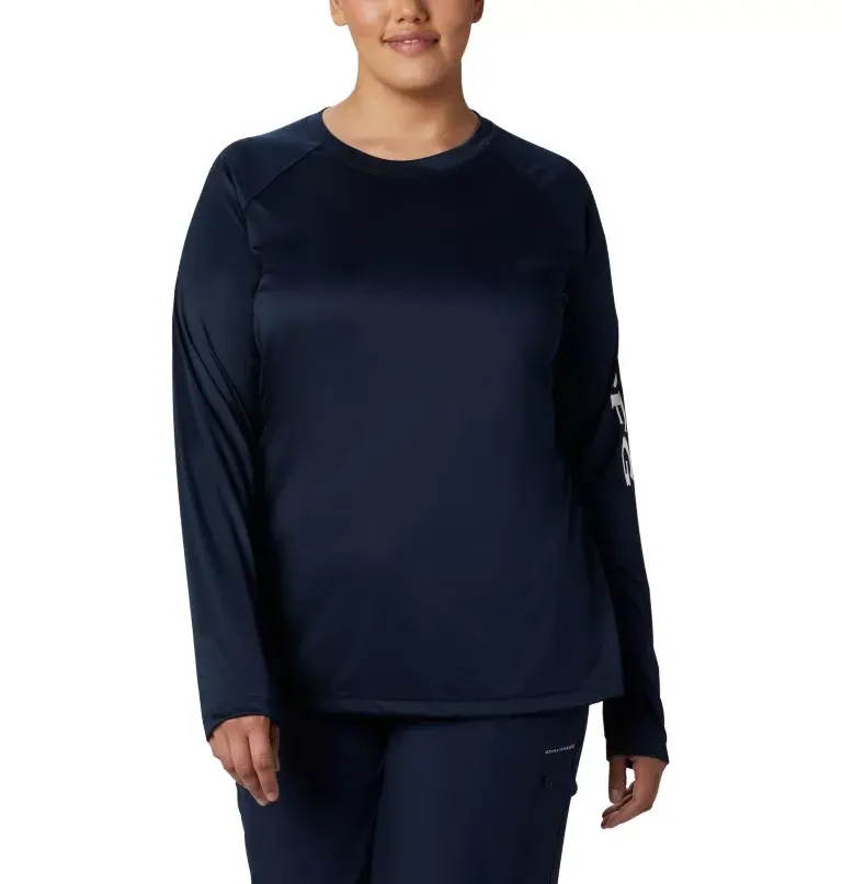 Columbia Women’s PFG Tidal Tee™ II Long Sleeve - Plus Size. 2