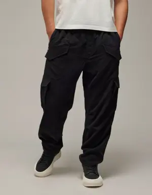 Y-3 Washed Twill Cargo Trousers