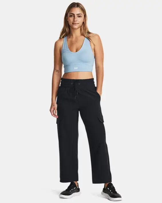 Under Armour Women's UA High Waisted Woven Pants. 3