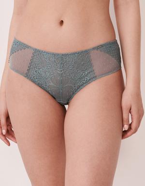 Lace and Mesh Hiphugger Panty