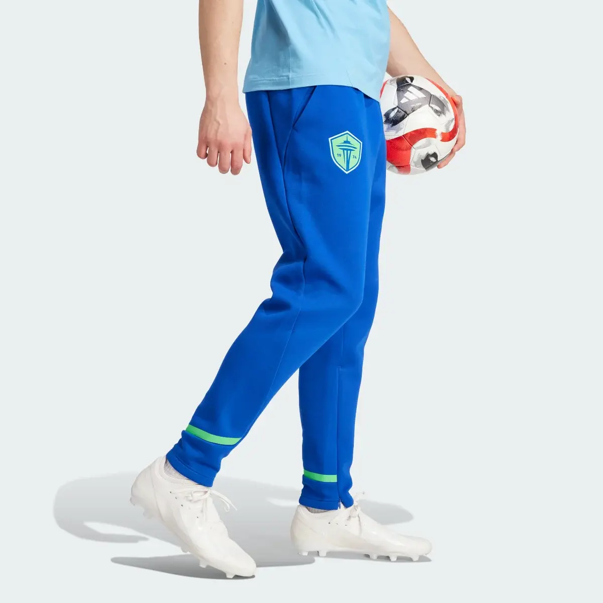 Adidas Seattle Sounders FC Designed for Gameday Travel Pants. 3