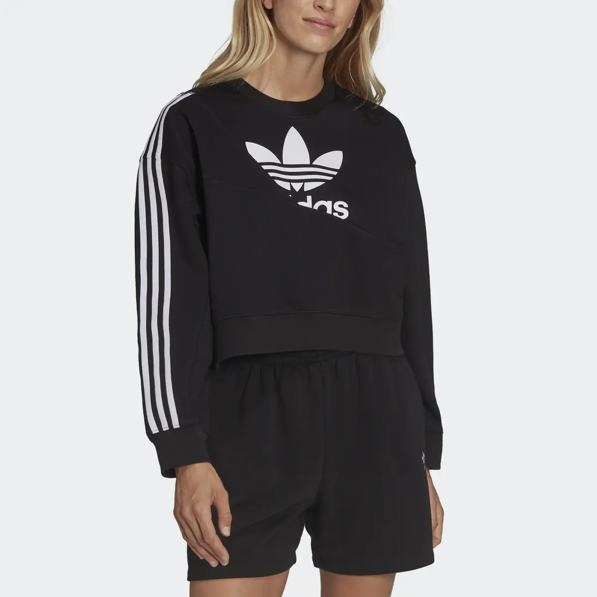 Adidas Sudadera Adicolor Split Trefoil. 1