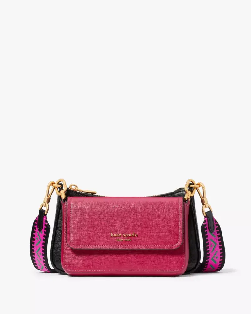 Kate Spade Double Up Colorblocked Crossbody. 1