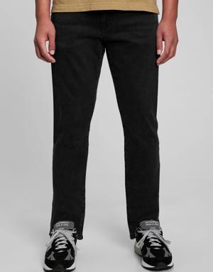 Slim Jeans in GapFlex black