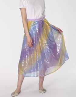 Mermaid Sequin Tea Skirt