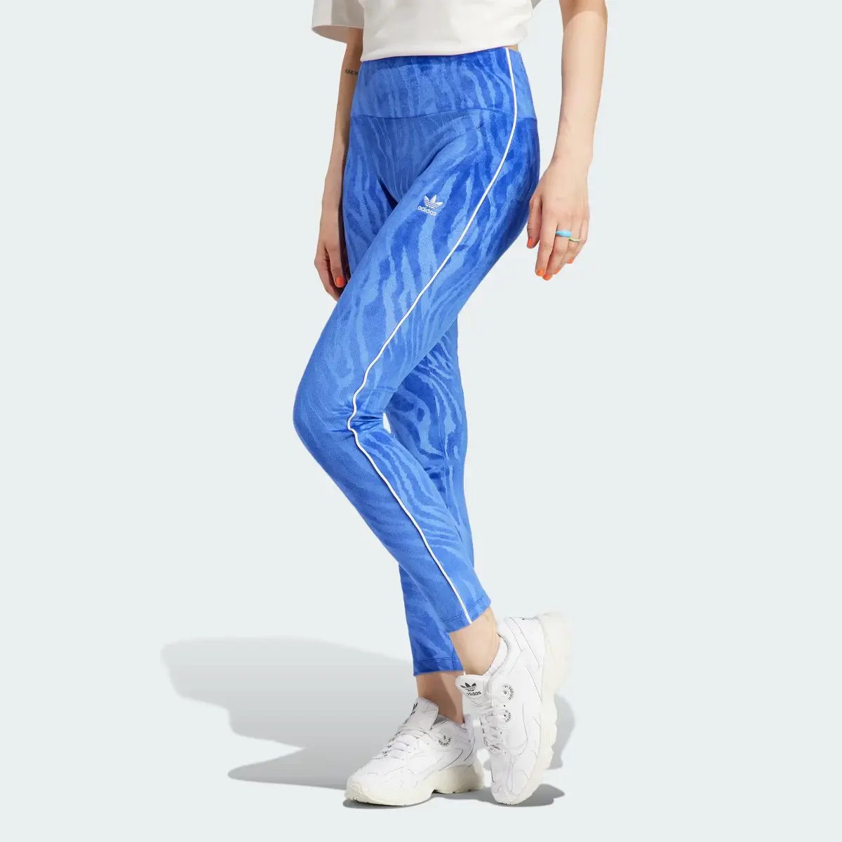 Adidas Velour Leggings. 1