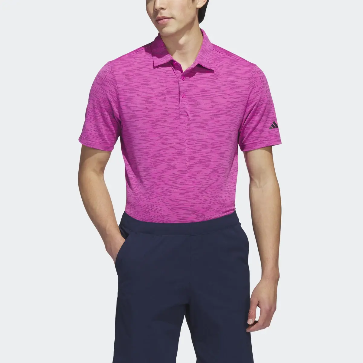 Adidas Space Dye Golf Polo Shirt. 1