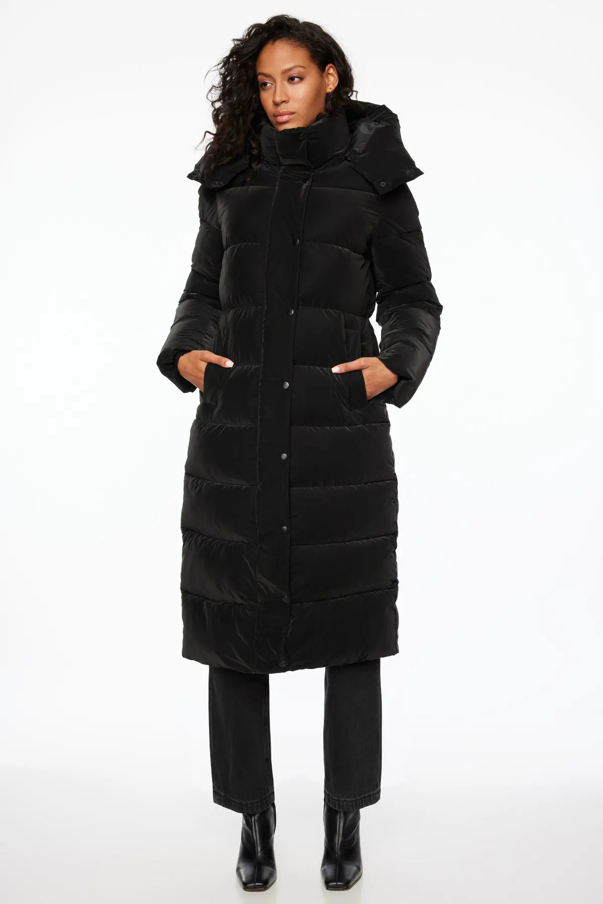 Dynamite Lustre Puff ™ Maxi Puffer Jacket. 3