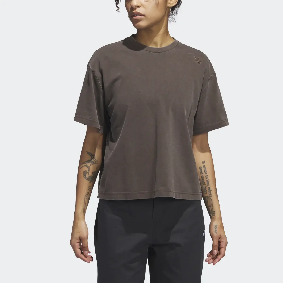 Adidas Women's Skate T-Shirt. 1