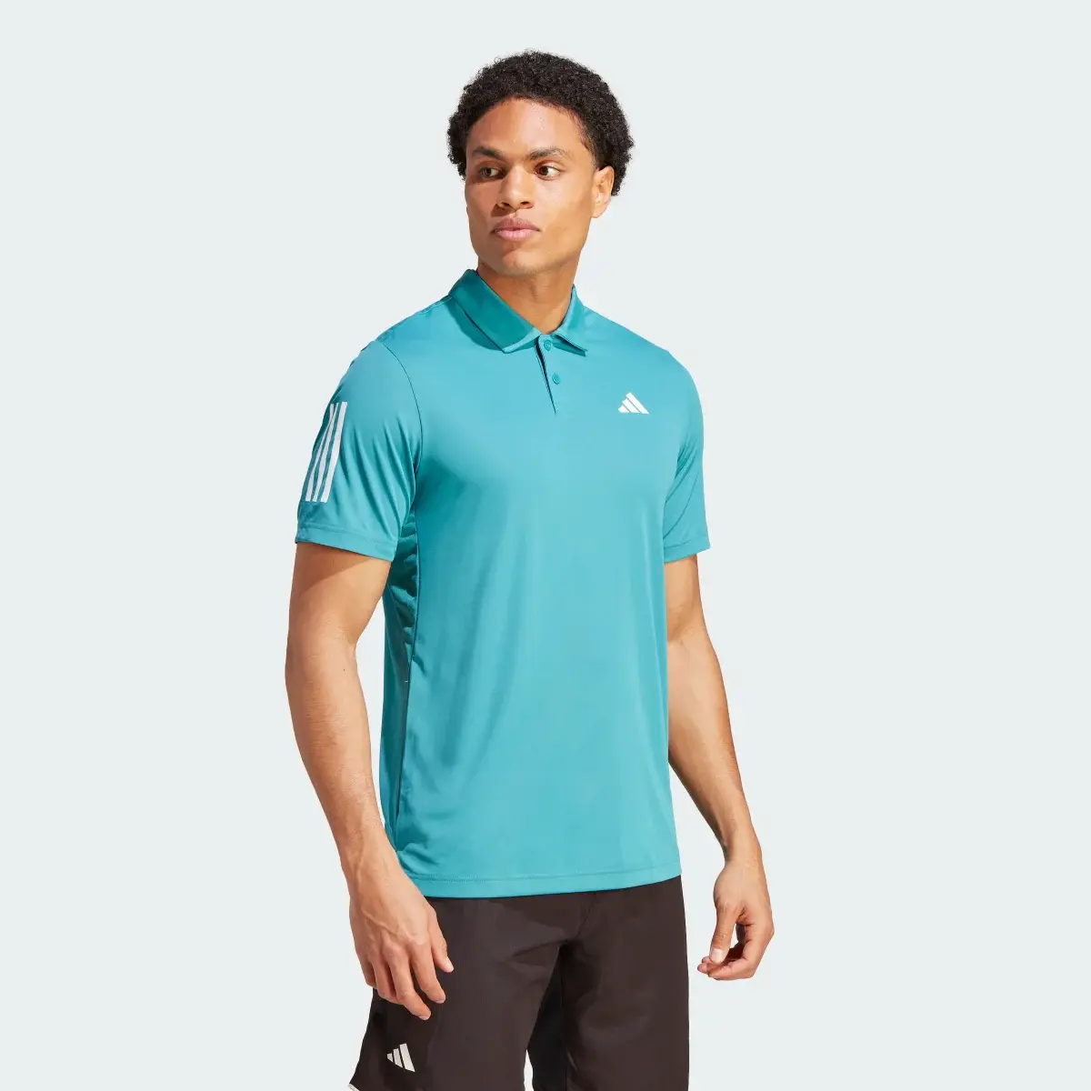 Adidas Club 3-Stripes Tennis Polo Shirt. 2