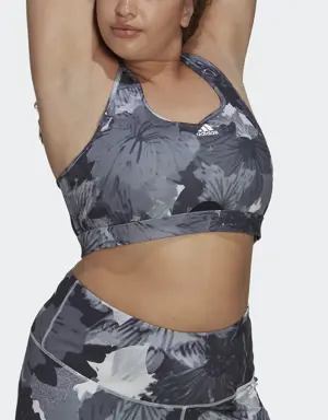 Powerreact Training Medium-Support Allover Print Bra (Plus Size)