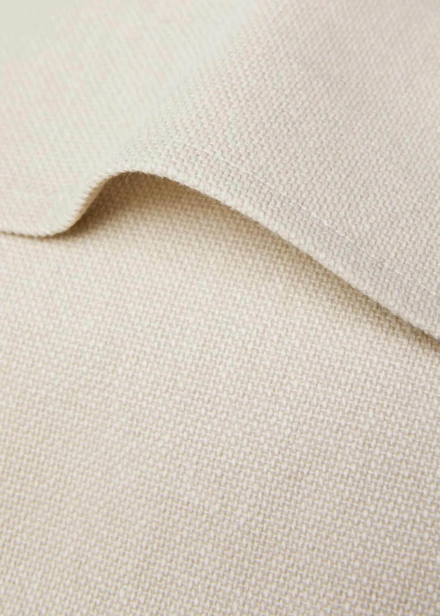 Mango Funda de cojín algodón textura 45x45cm. 2