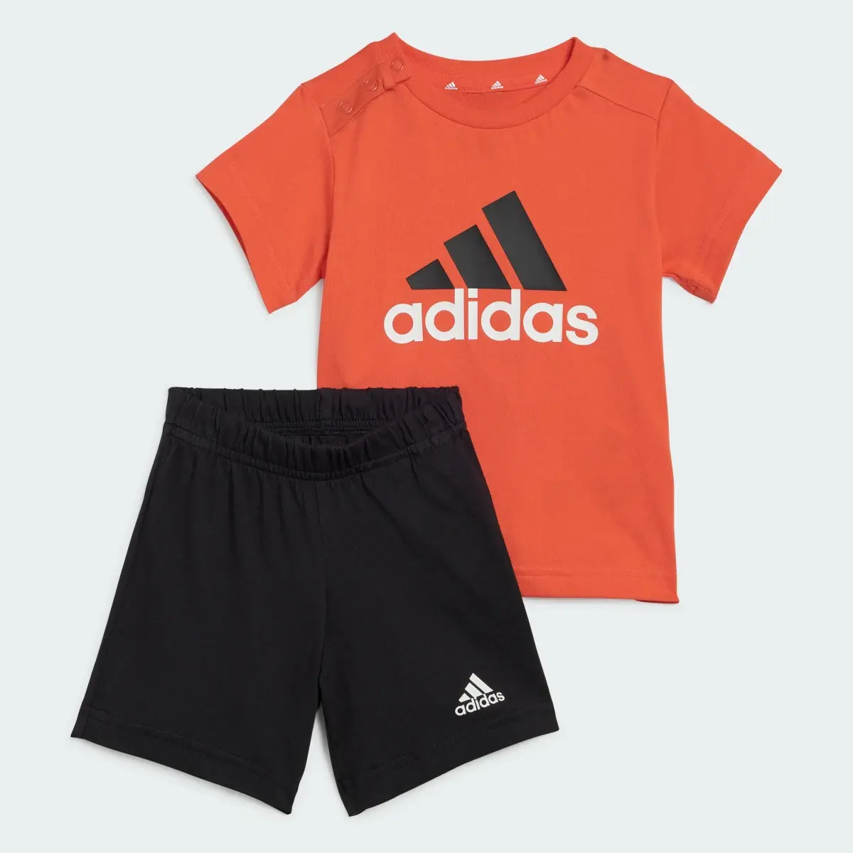 Adidas Conjunto de Playera y Shorts Essentials Algodón Orgánico. 1