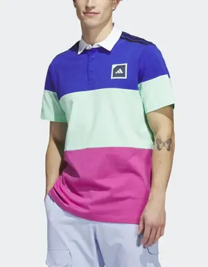 Adidas Adicross Block Golf Polo Shirt