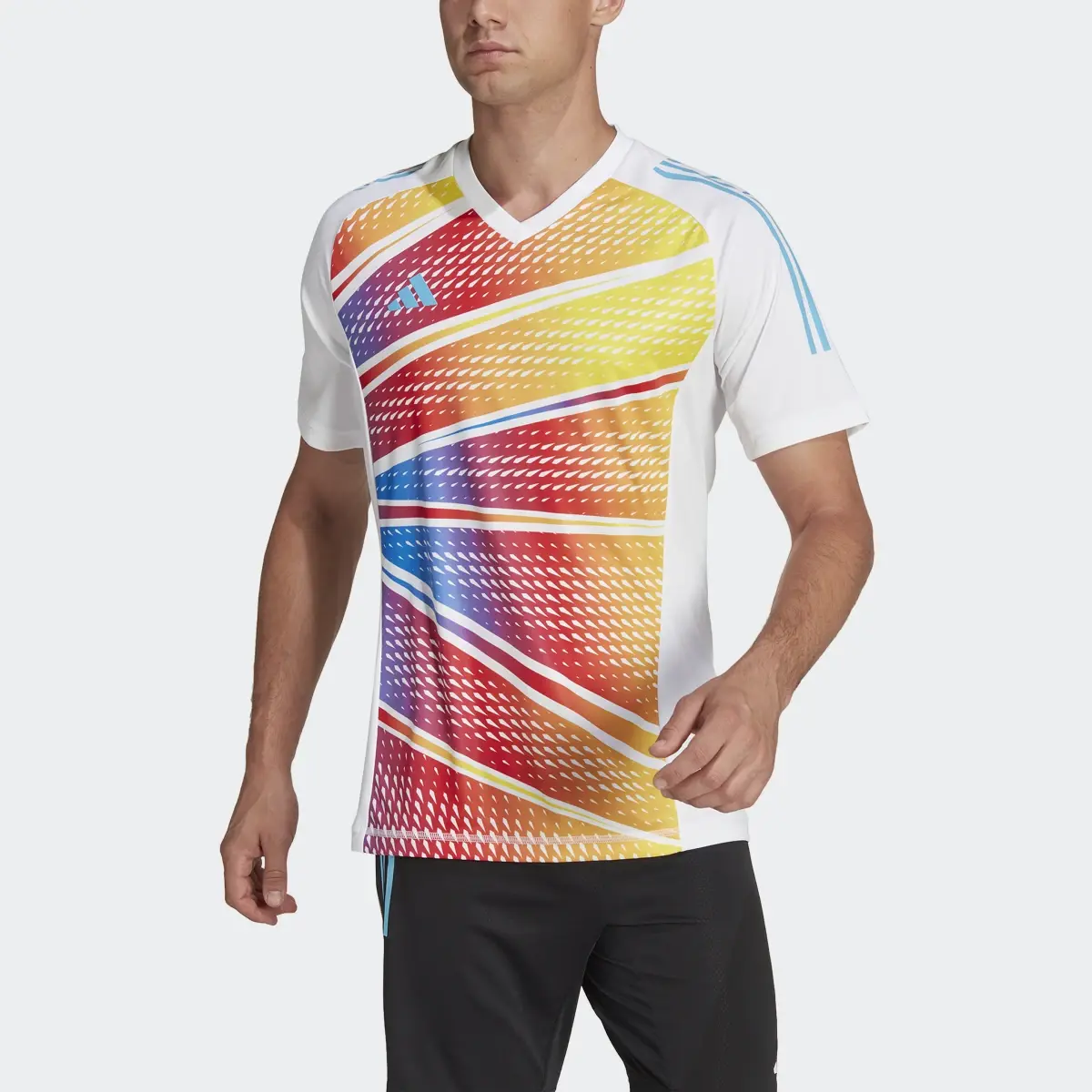 Adidas Tiro 23 Pro Short Sleeve Graphic Jersey. 1