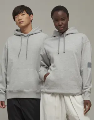 Adidas Sweat-shirt à capuche ras-du-cou en coton bio Y-3