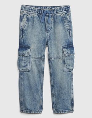 Toddler Original Fit Cargo Jeans blue