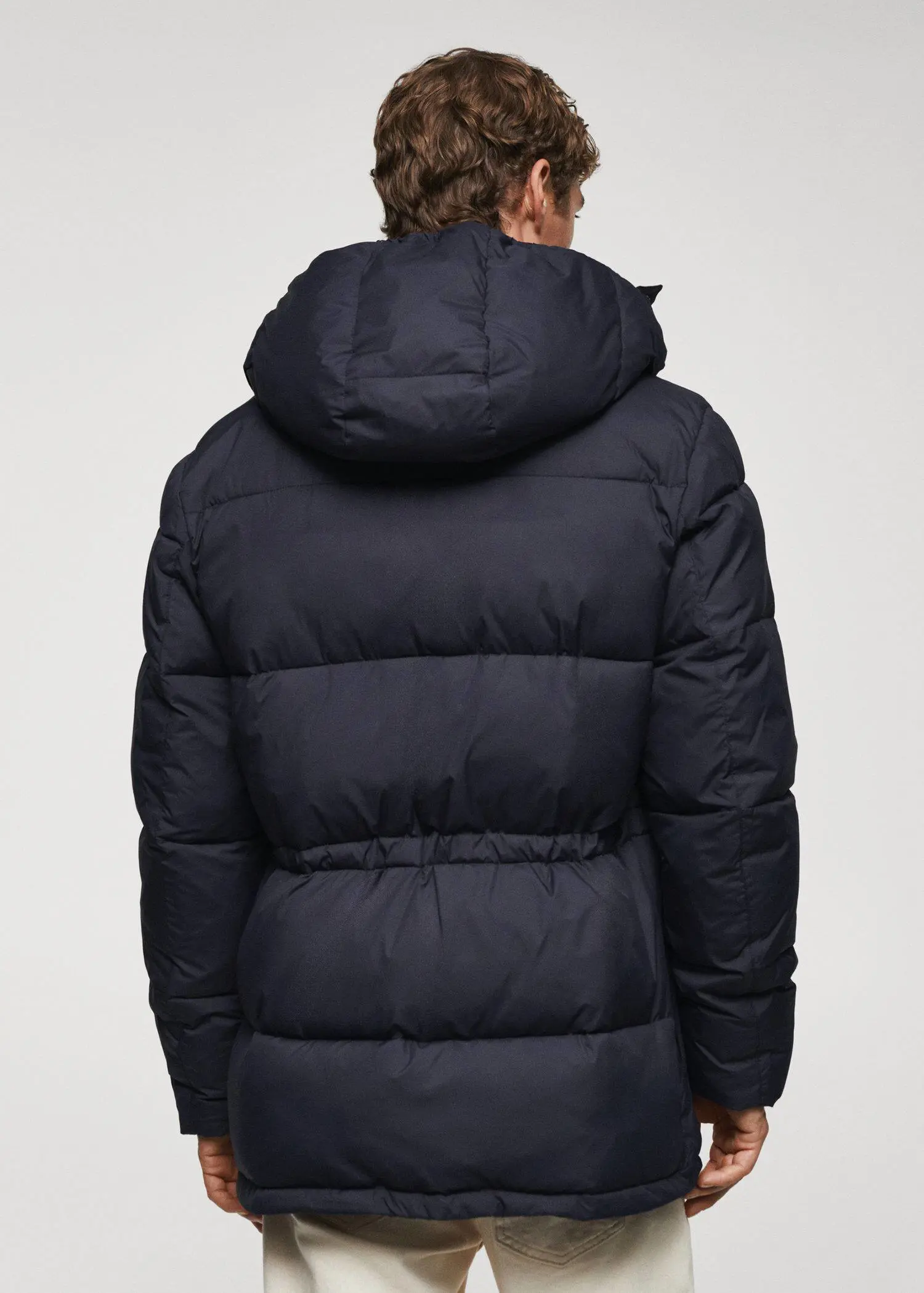 Mango Water-repellent quilted parka. 3