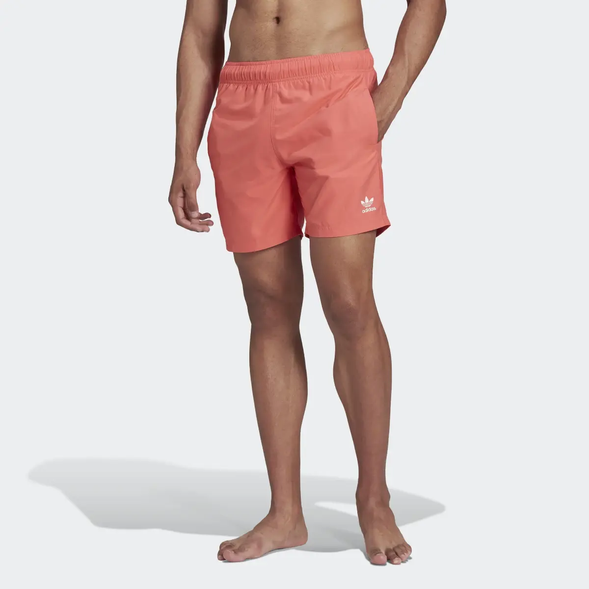 Adidas Adicolor Essentials Trefoil Swim Shorts. 1