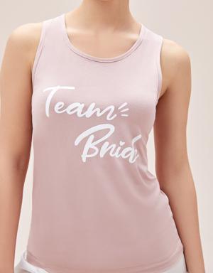 Pembe Askılı Team Bride T-shirt