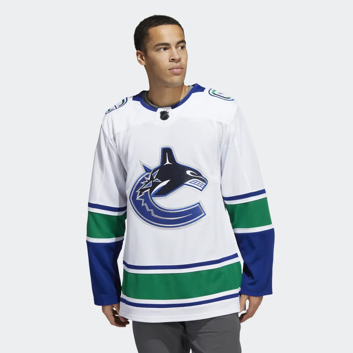 Adidas Canucks Away Authentic Pro Jersey. 2