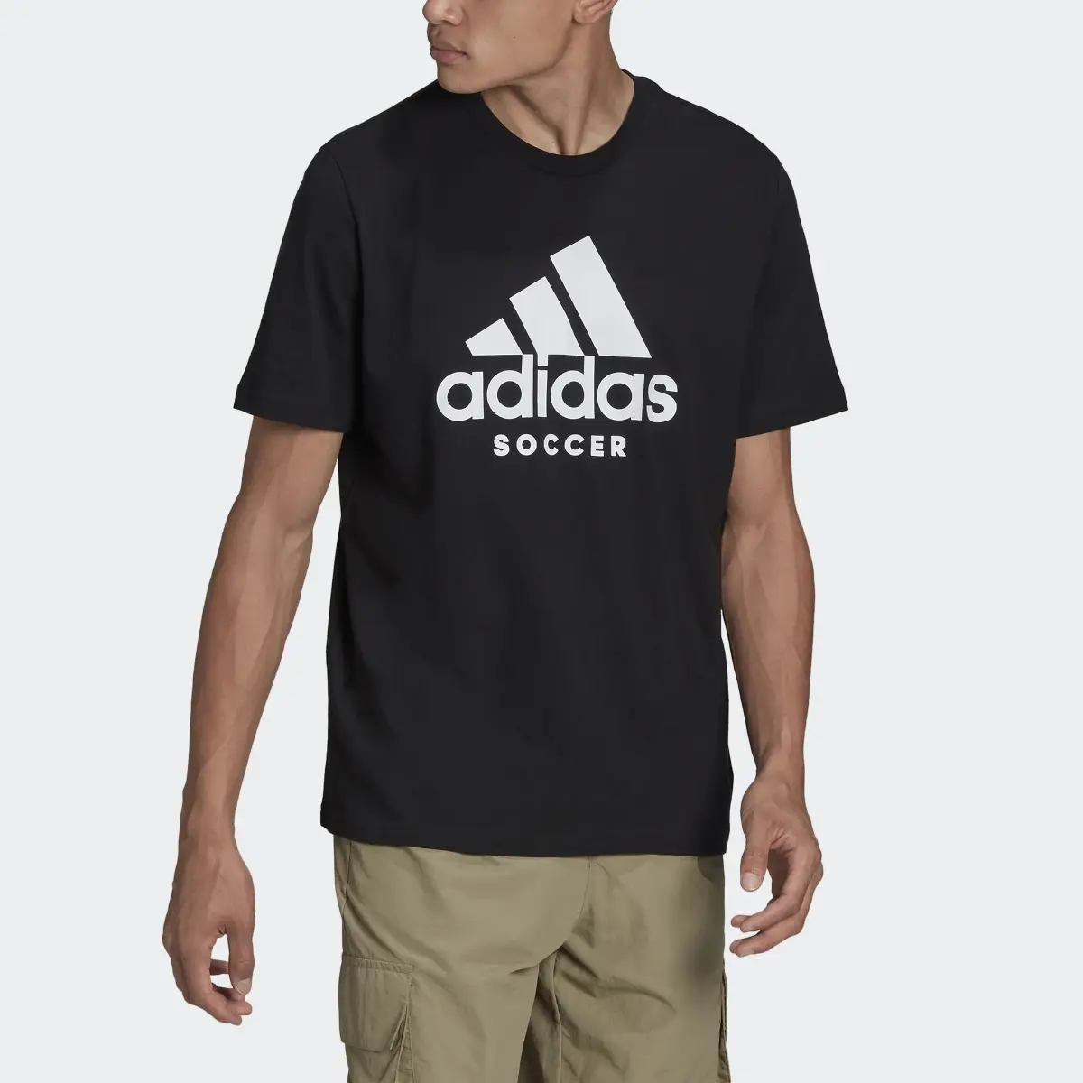 Adidas Soccer Logo Tee. 1