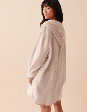 Soft Plush Long Cardigan