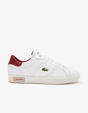 Sneakers Graduate Pro homme Lacoste en cuir avec détail au talon