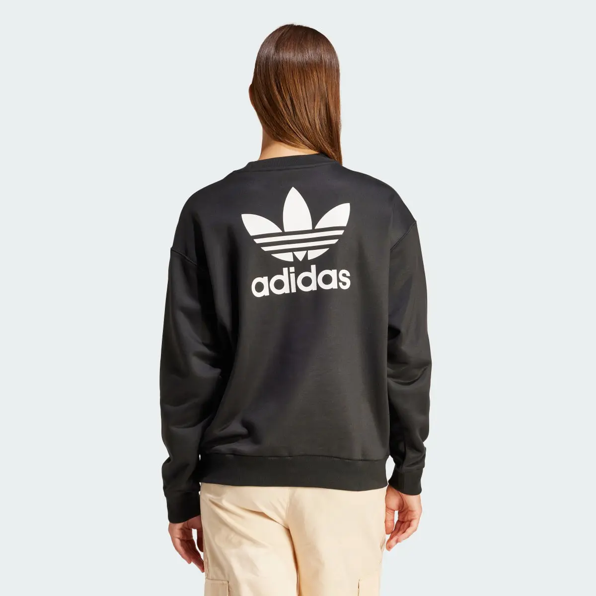 Adidas Trefoil Loose Sweatshirt. 3