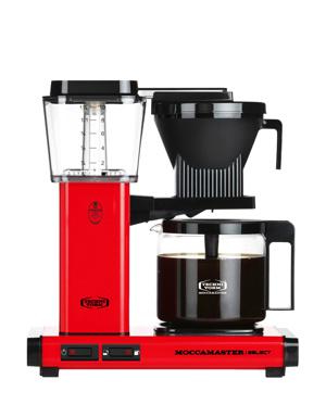 KBG 741 Cam Potlu Kırmızı Filtre Kahve Makinesi