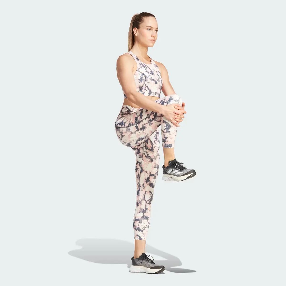 Adidas DailyRun Printed 7/8 Leggings. 3