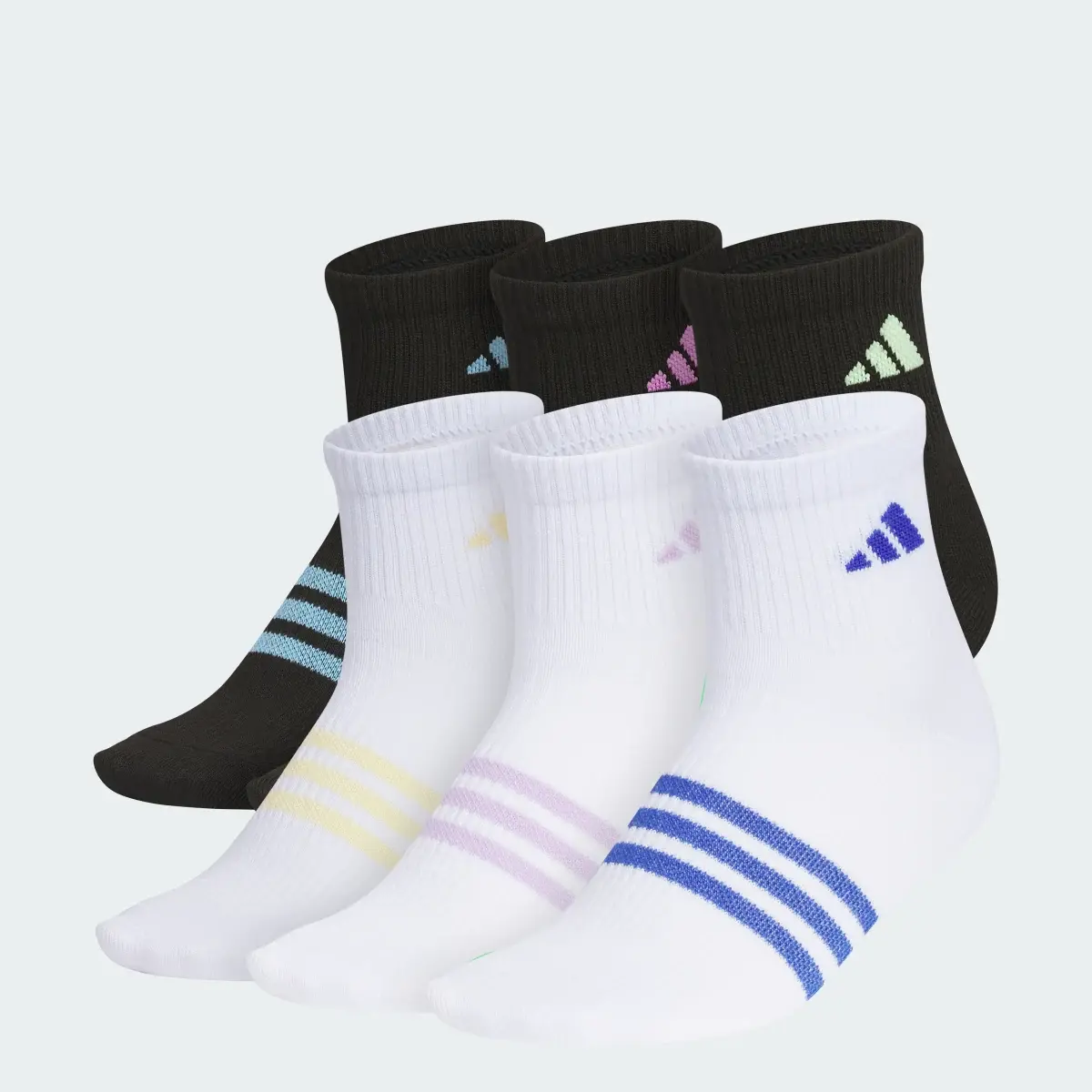 Adidas Superlite 3.0 6-Pack Quarter Socks Kids. 1