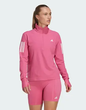 Adidas Sweat-shirt de running 1/2 Zip Own the Run. 2 Adidas Sweat-shirt de running 1/2 Zip Own the Run. 2