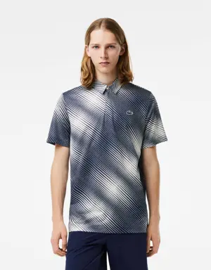 Men’s Golf Printed Recycled Polyester Polo