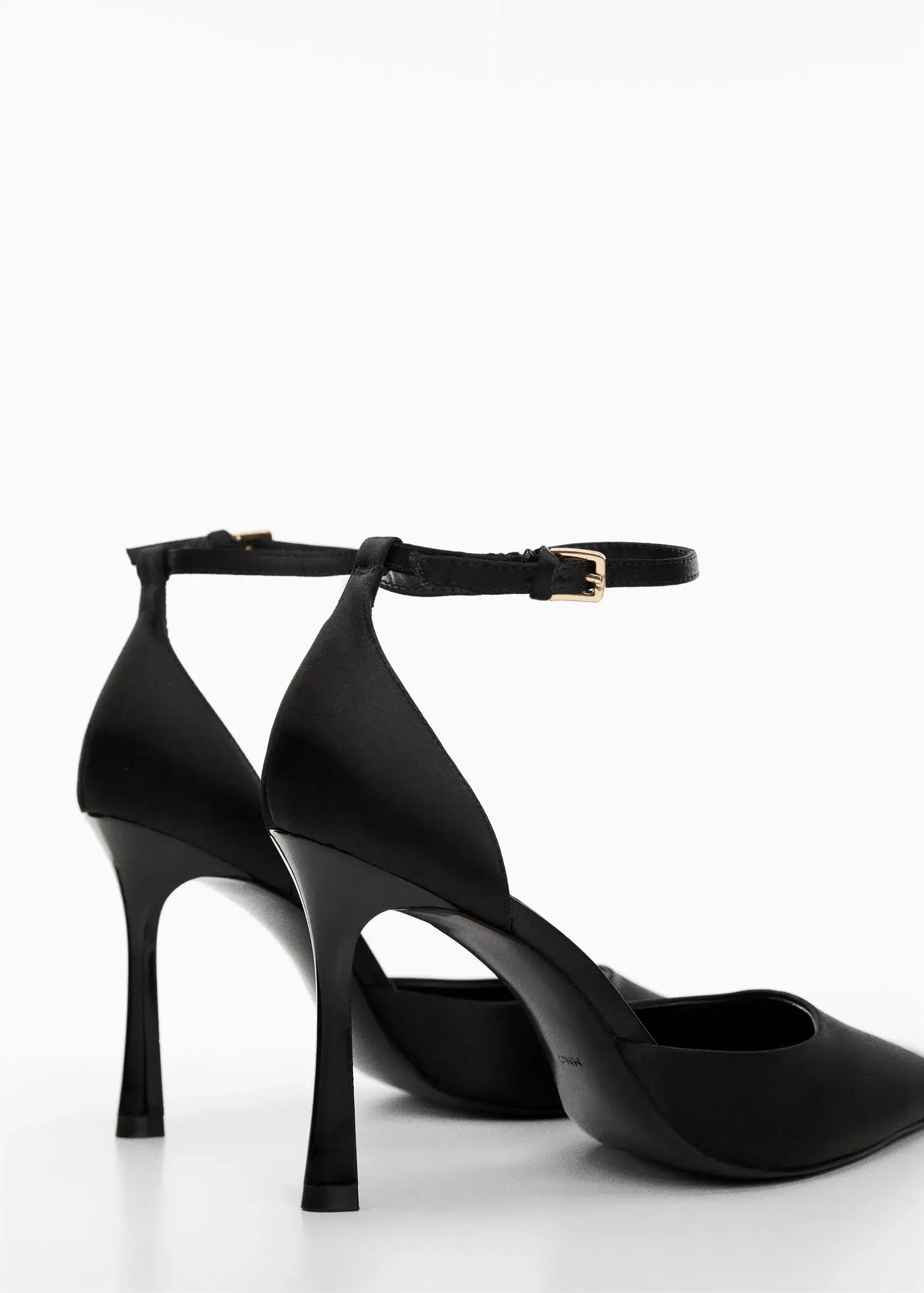 Mango Ankle-cuff heel shoes. 3