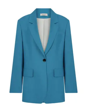 Pocket Turquoise Jacket - 4 / Turquoise